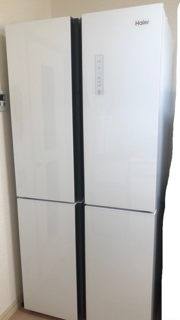 【ハイアール冷蔵庫評判】4ドア468Lの大容量冷蔵庫をレビューします｜横浜から木更津に移住＆マイホーム記録のブログ